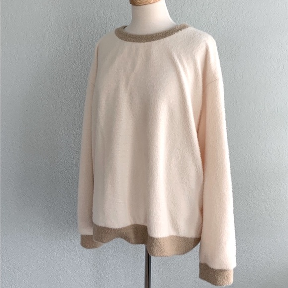 Anthropologie Maeve Cozy Ringer Sweatshirt - Picture 9 of 16